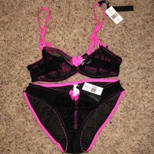 Claudette of London bra and panty set